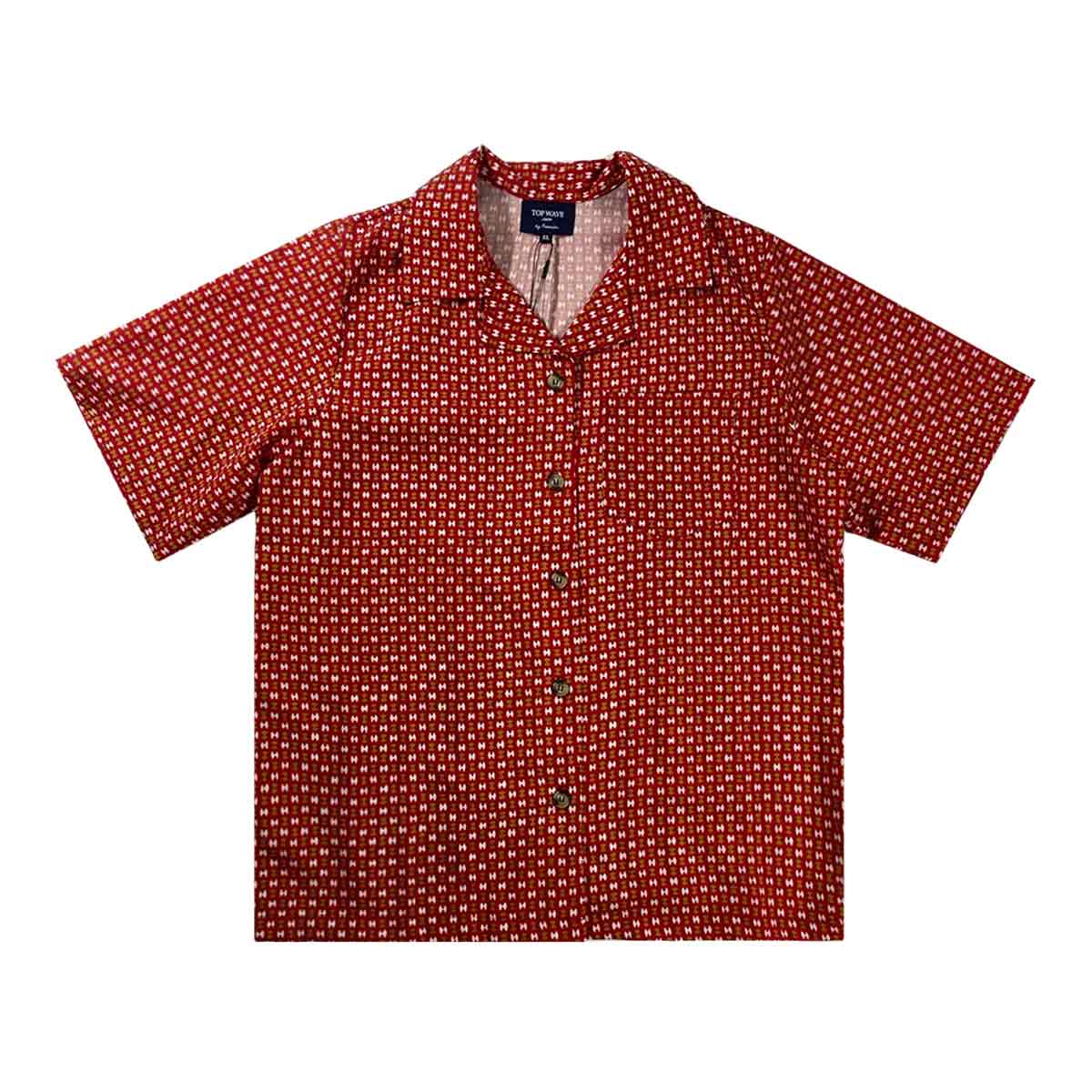 着物アロハシャツ レディース XL AHKHF-XL70-zoom-1