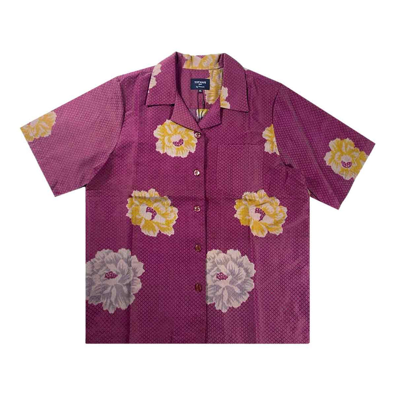 着物アロハシャツ レディース XL AHKHF-XL84-zoom-