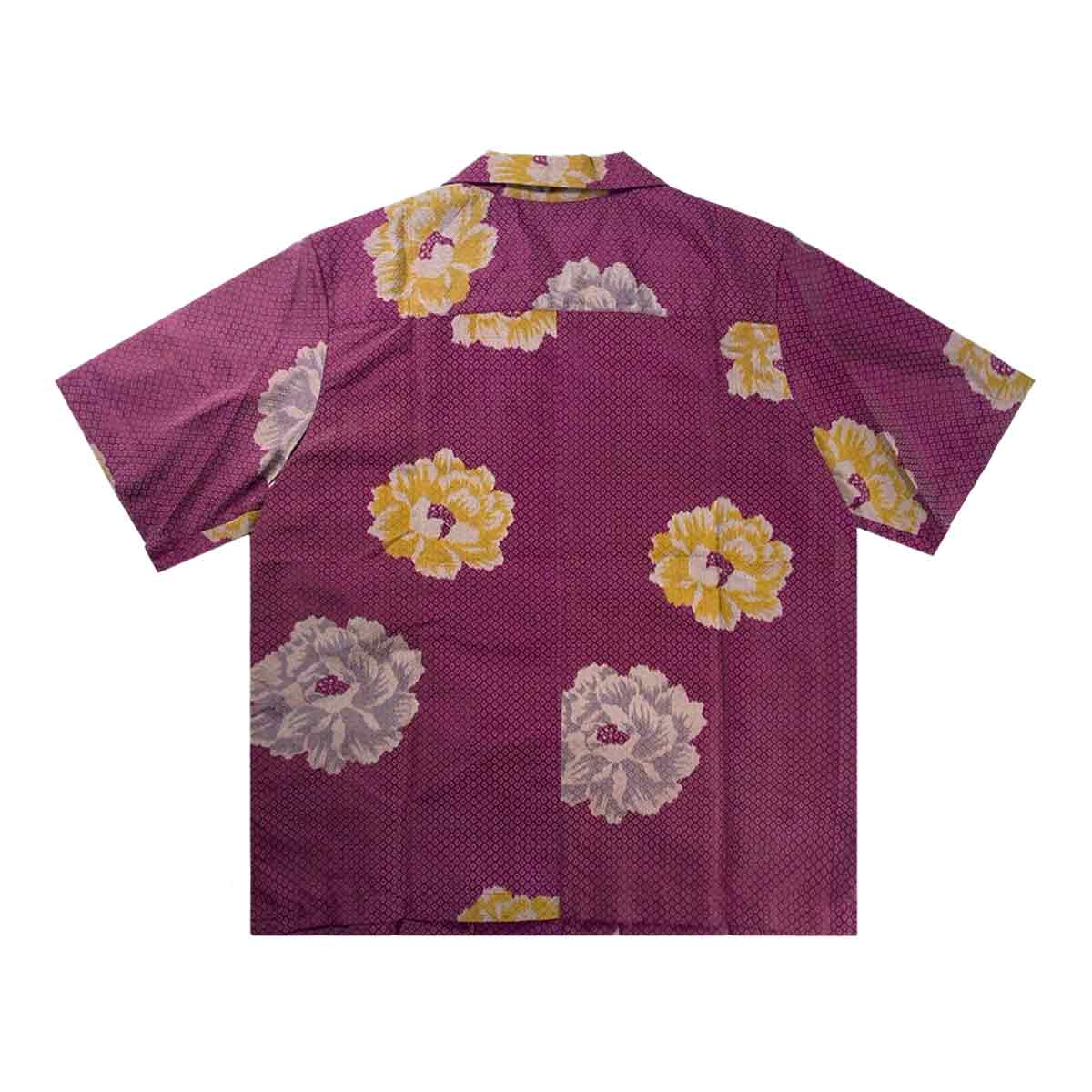 着物アロハシャツ レディース XL AHKHF-XL84-zoom-2