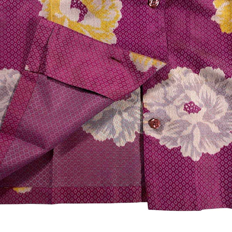 着物アロハシャツ レディース XL AHKHF-XL84-zoom-