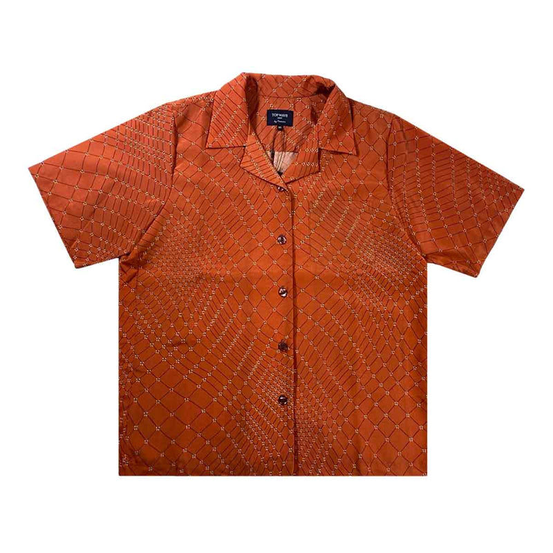 着物アロハシャツ レディース XL AHKHF-XL85-zoom-