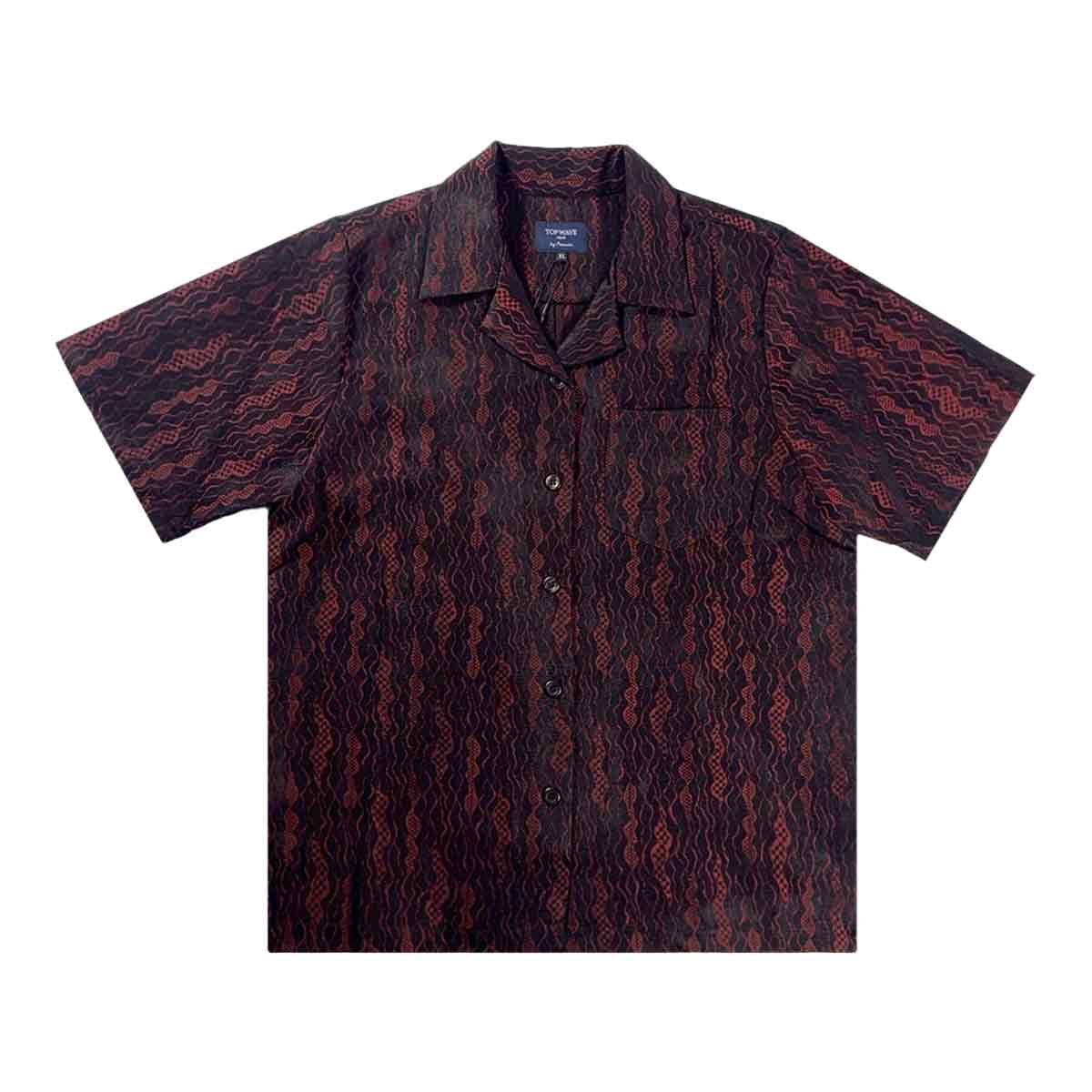 着物アロハシャツ レディース XL AHKHF-XL86-zoom-1