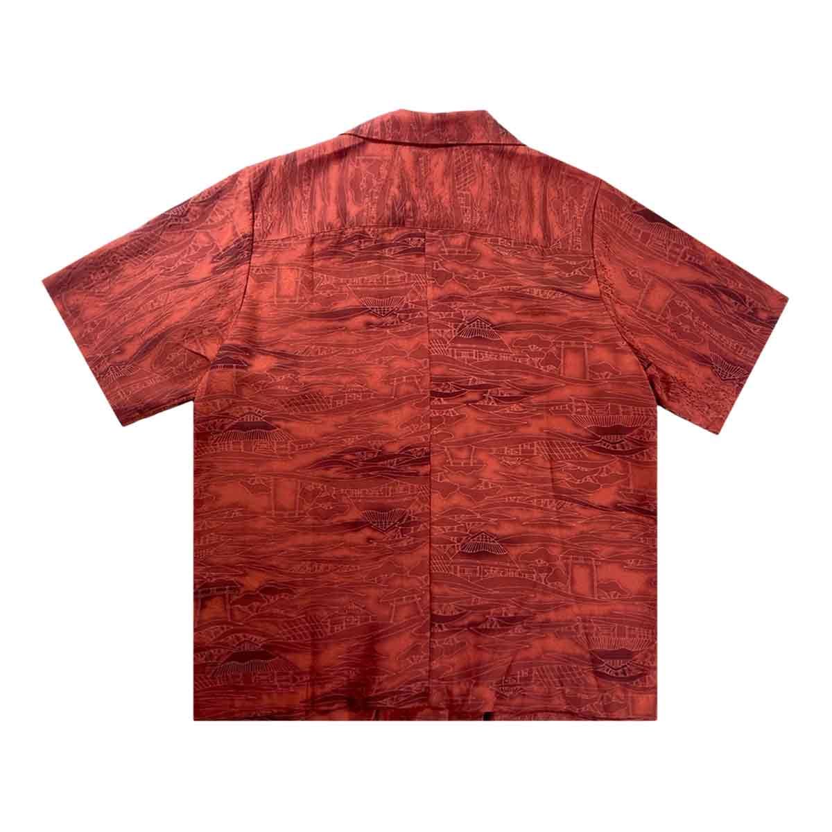 着物アロハシャツ レディース XL AHKHF-XL92-2