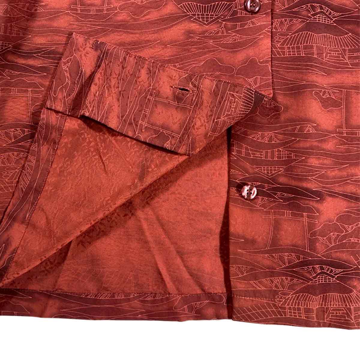 着物アロハシャツ レディース XL AHKHF-XL92-zoom-3