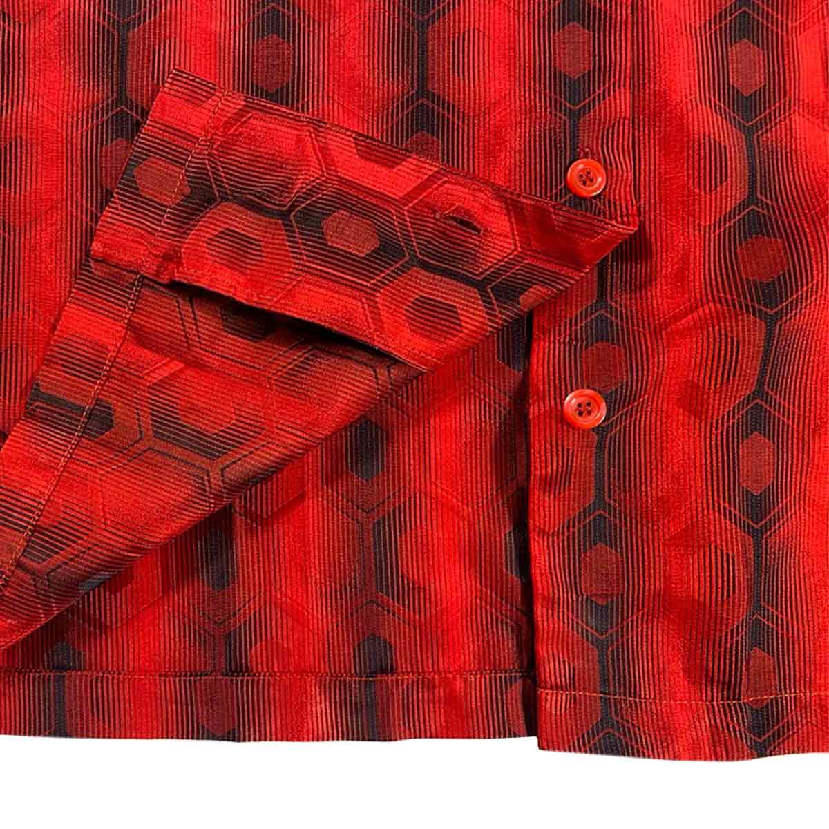 着物アロハシャツ レディース XL AHKHF-XL94-zoom-3