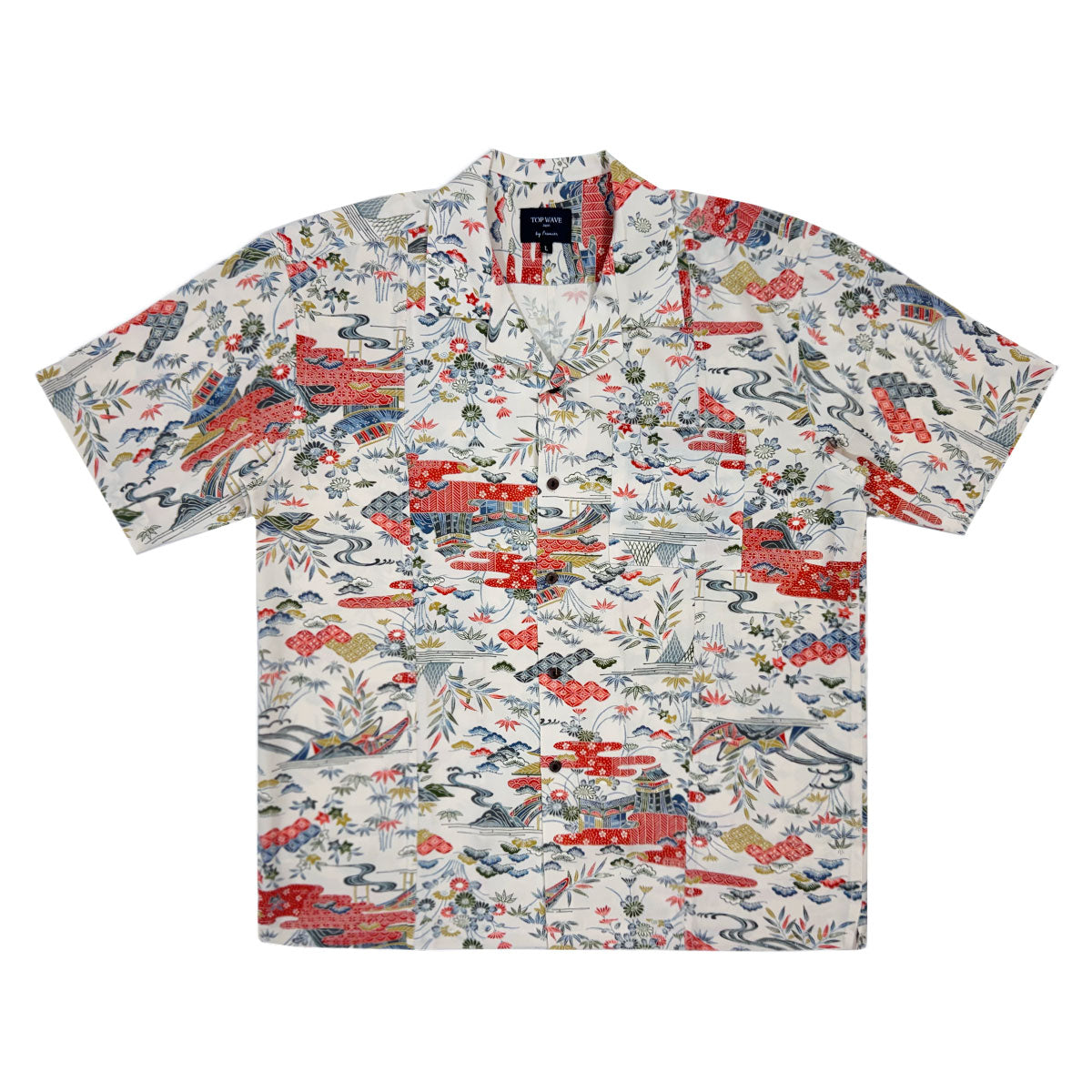 着物アロハシャツ メンズ L AHVN-L10-1