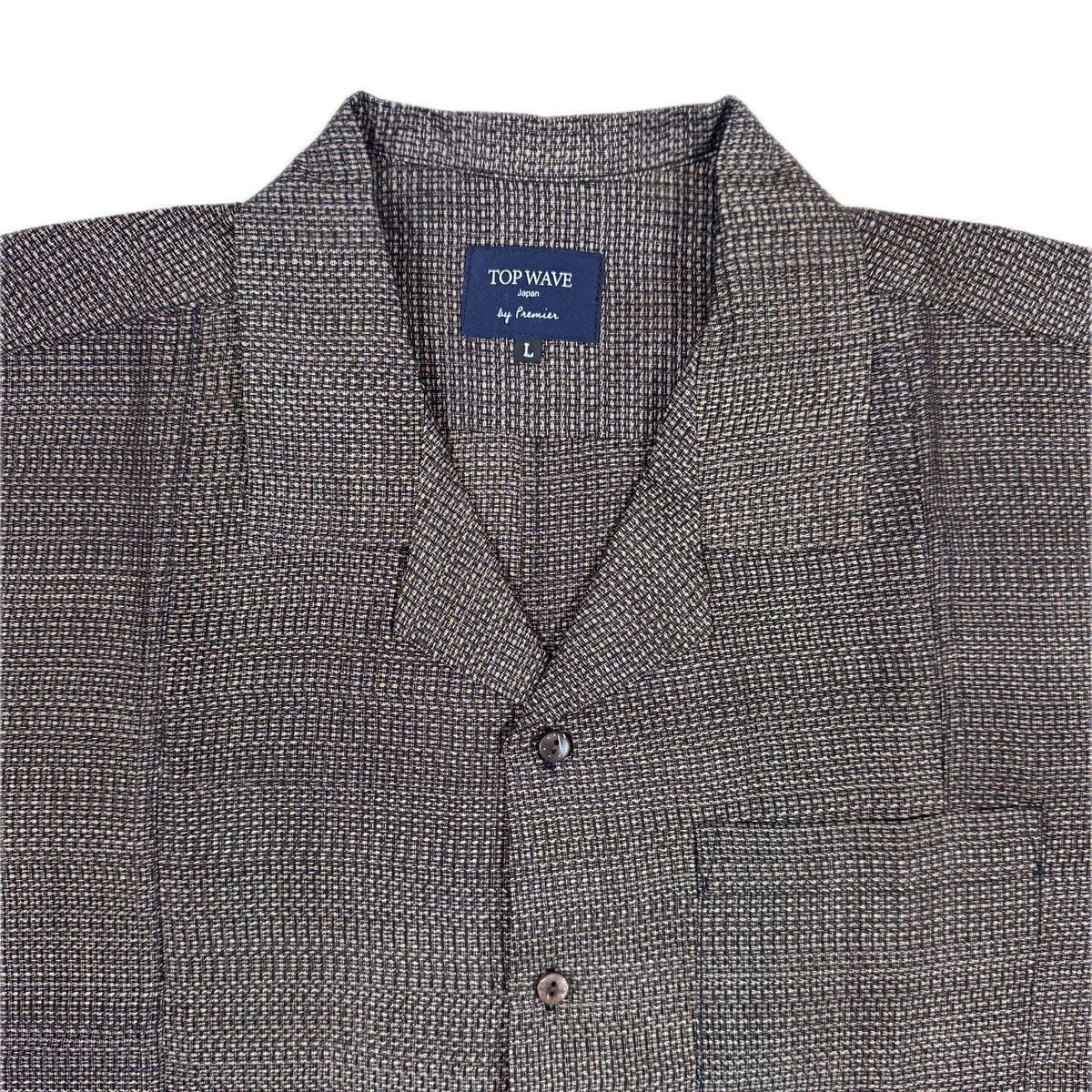 着物アロハシャツ メンズ L AHVN-L100-3