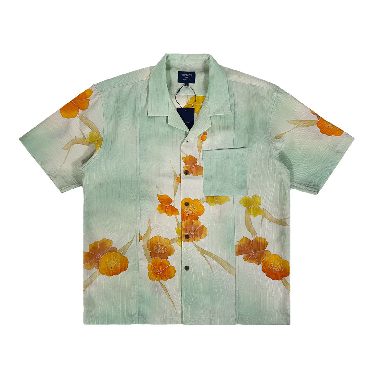 着物アロハシャツ メンズ L AHVN-L102