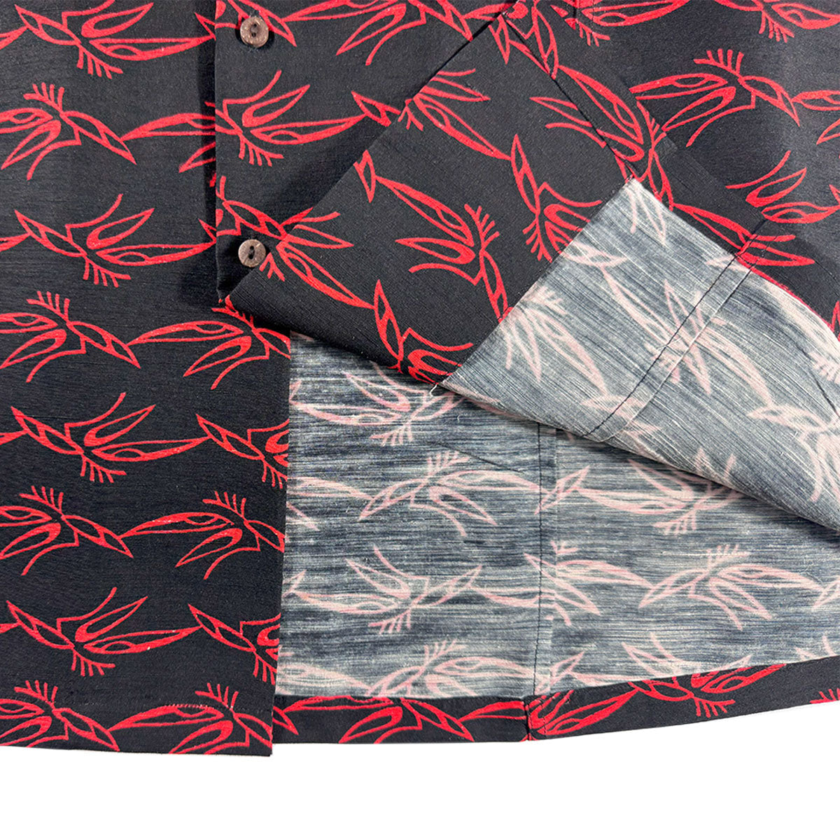 着物アロハシャツ メンズ L AHVN-L109-3