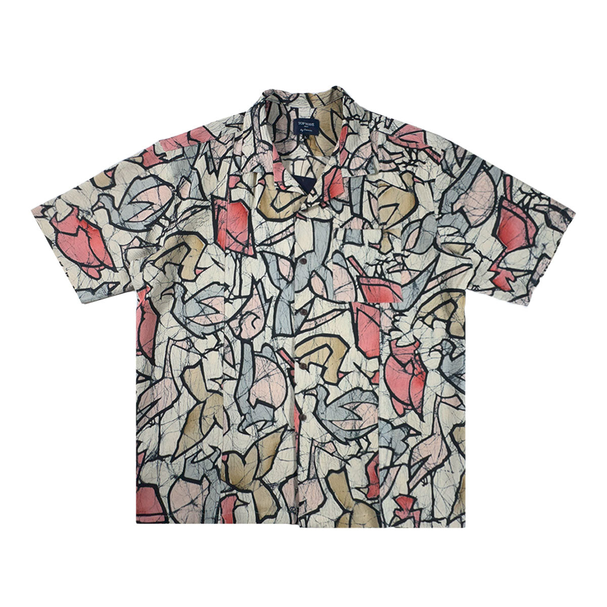 着物アロハシャツ メンズ L AHVN-L111