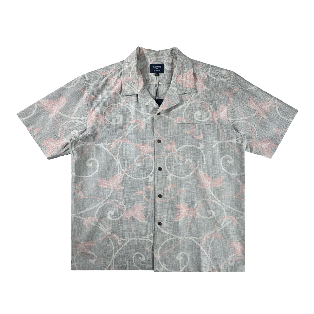 着物アロハシャツ メンズ L AHVN-L112-zoom-1