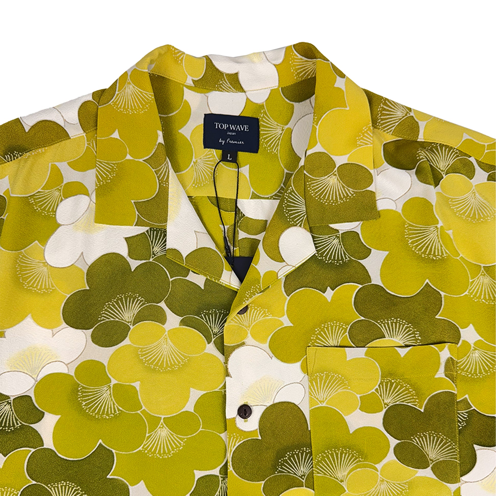 着物アロハシャツ メンズ L AHVN-L114-3