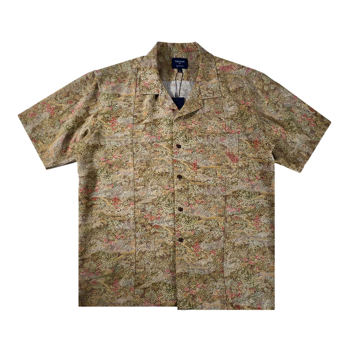 着物アロハシャツ メンズ L AHVN-L126-1