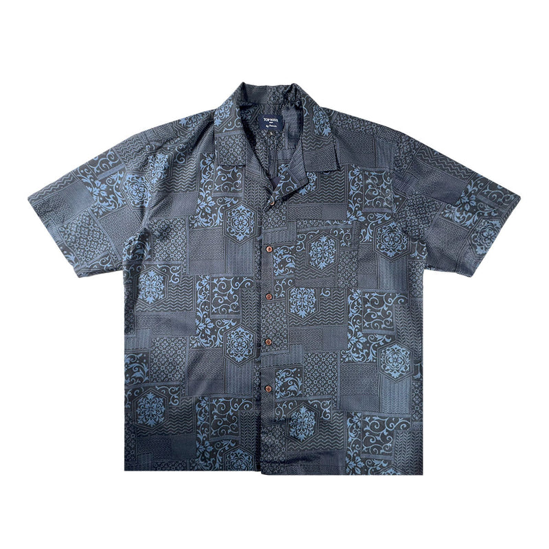 着物アロハシャツ メンズ L AHVN-L129-zoom-