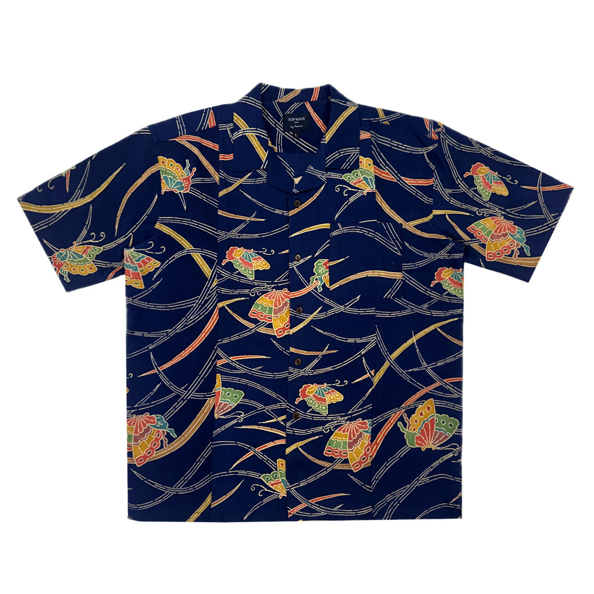 着物アロハシャツ メンズ L AHVN-L13-zoom-1