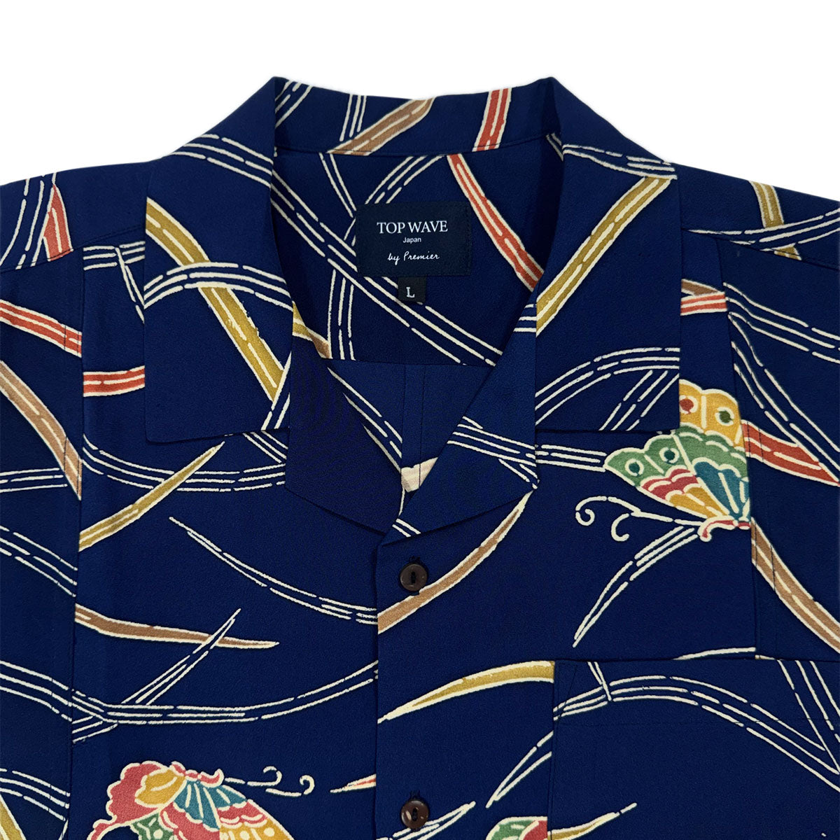 着物アロハシャツ メンズ L AHVN-L13-zoom-3