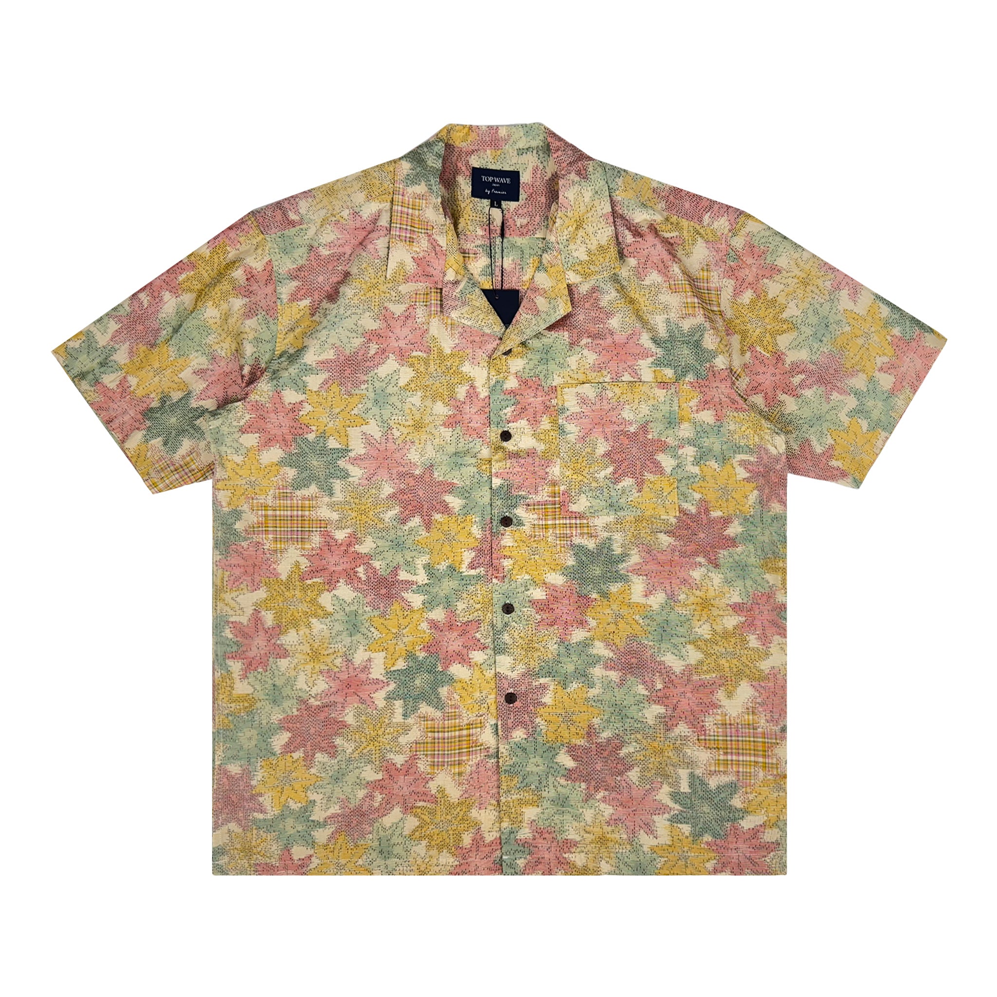 着物アロハシャツ メンズ L AHVN-L133