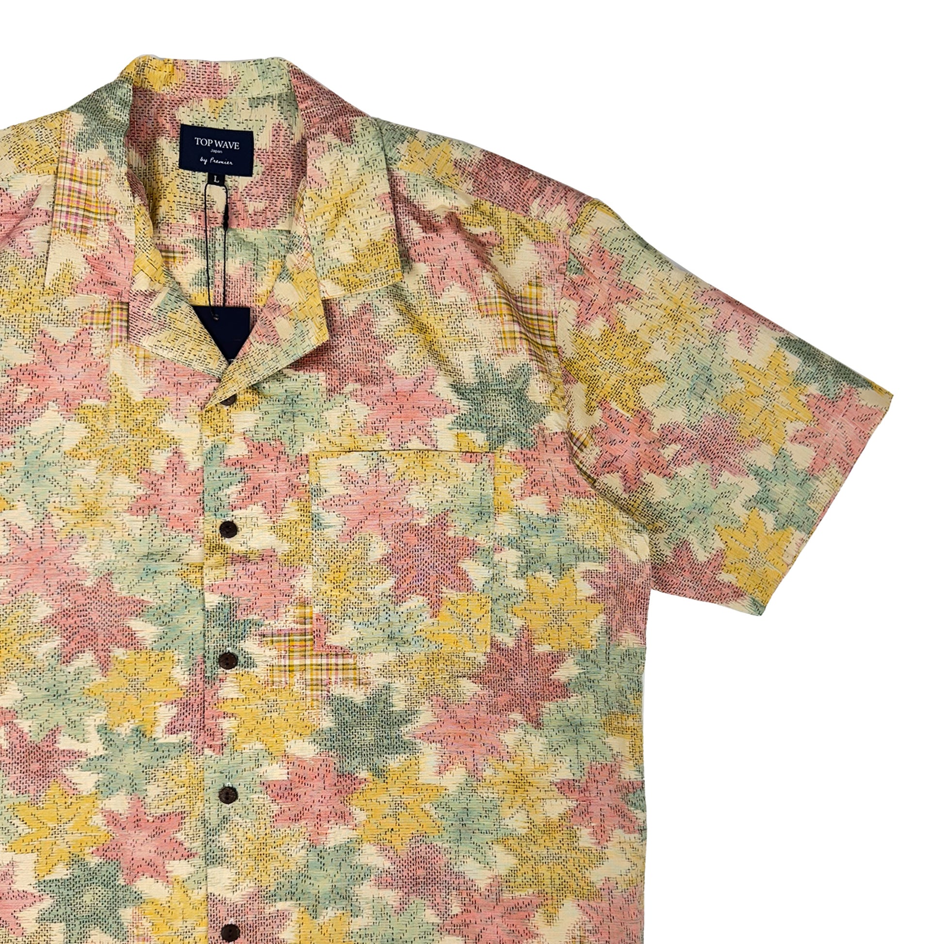 着物アロハシャツ メンズ L AHVN-L133-4