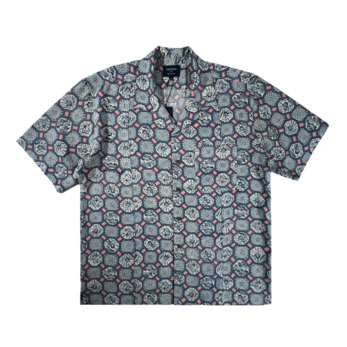 着物アロハシャツ メンズ L AHVN-L139-1