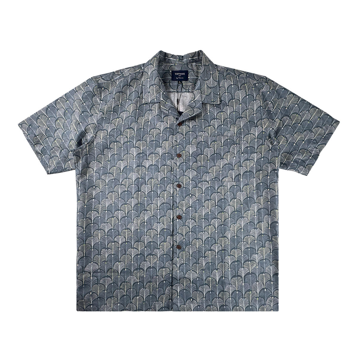 着物アロハシャツ メンズ L AHVN-L143