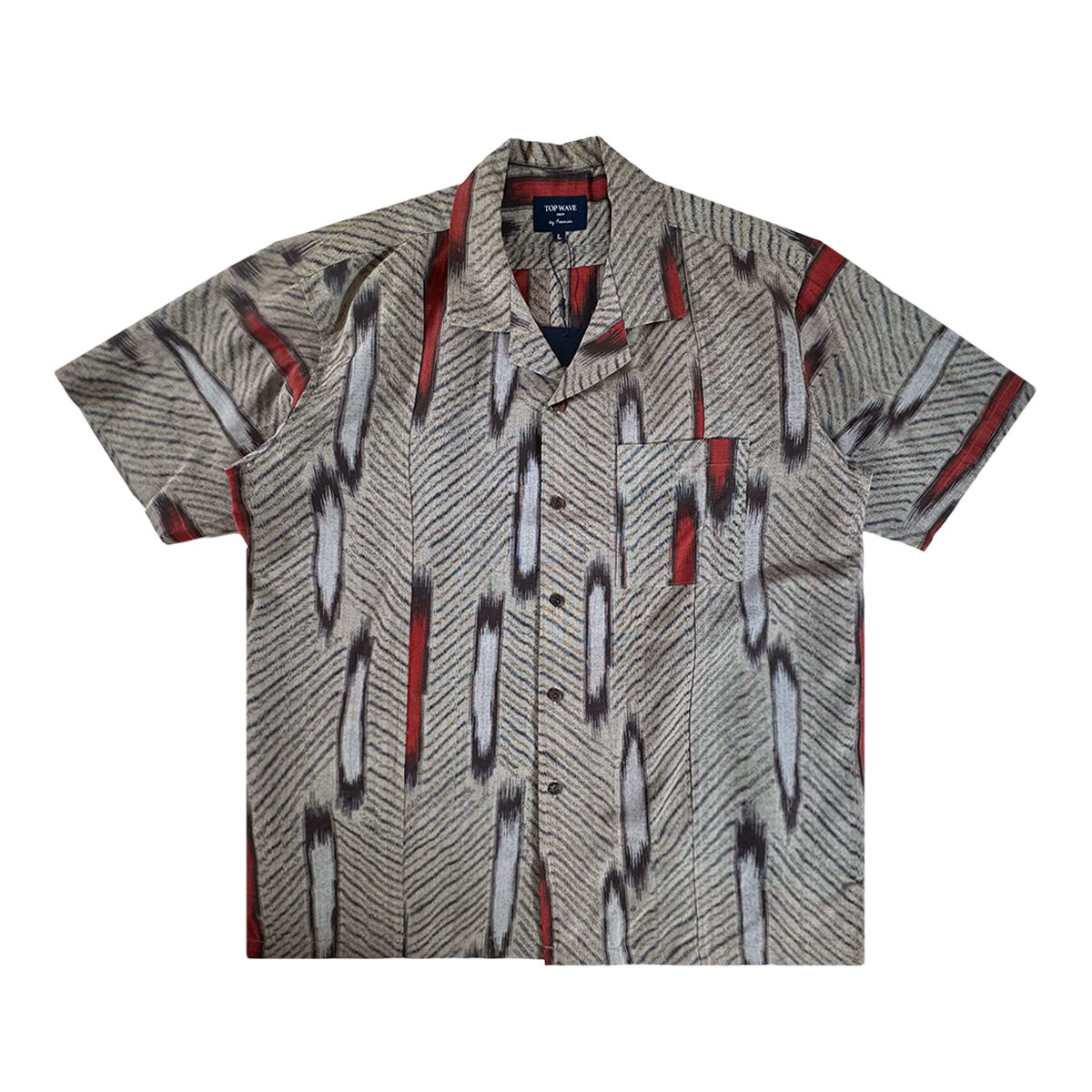 着物アロハシャツ メンズ L AHVN-L150