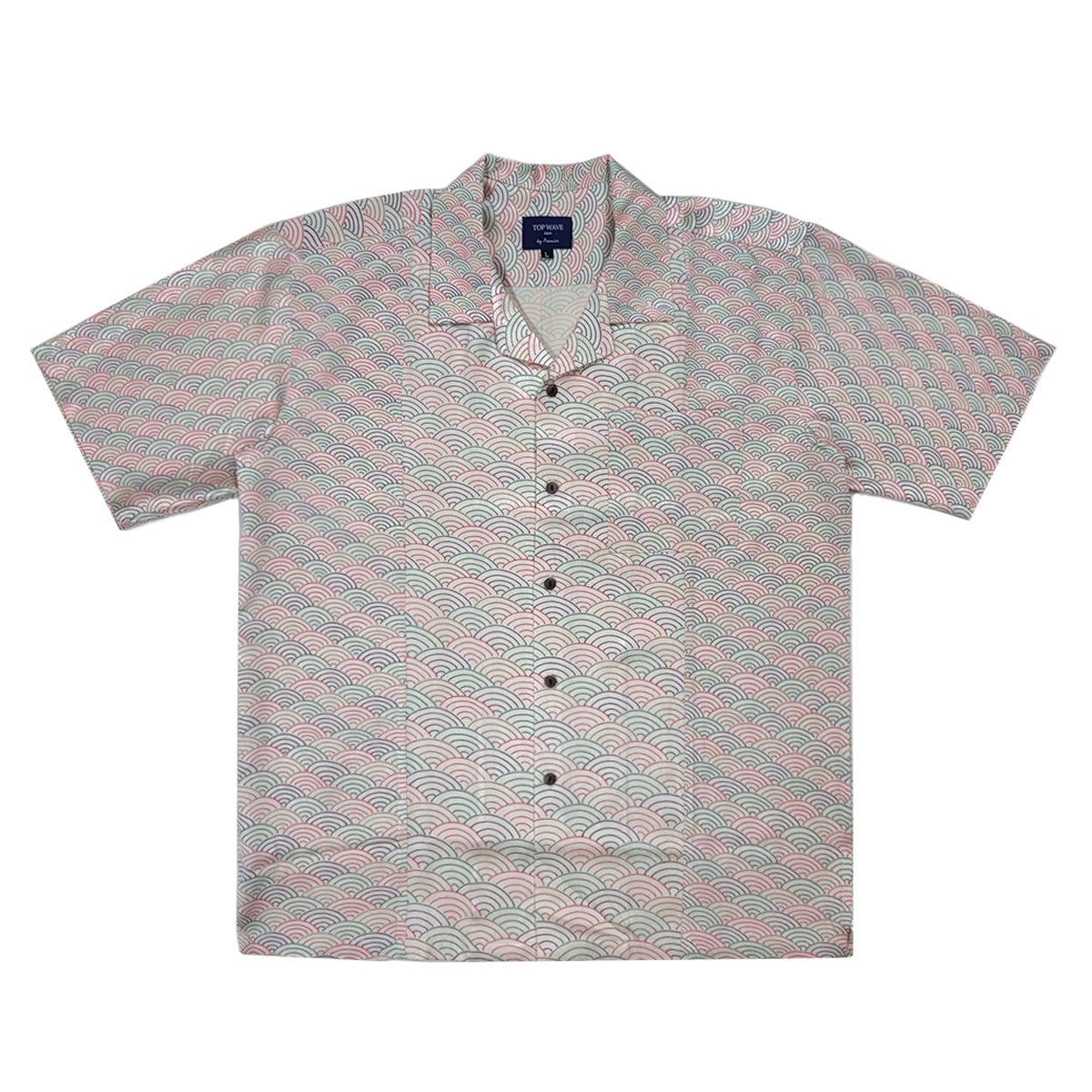 着物アロハシャツ メンズ L AHVN-L17