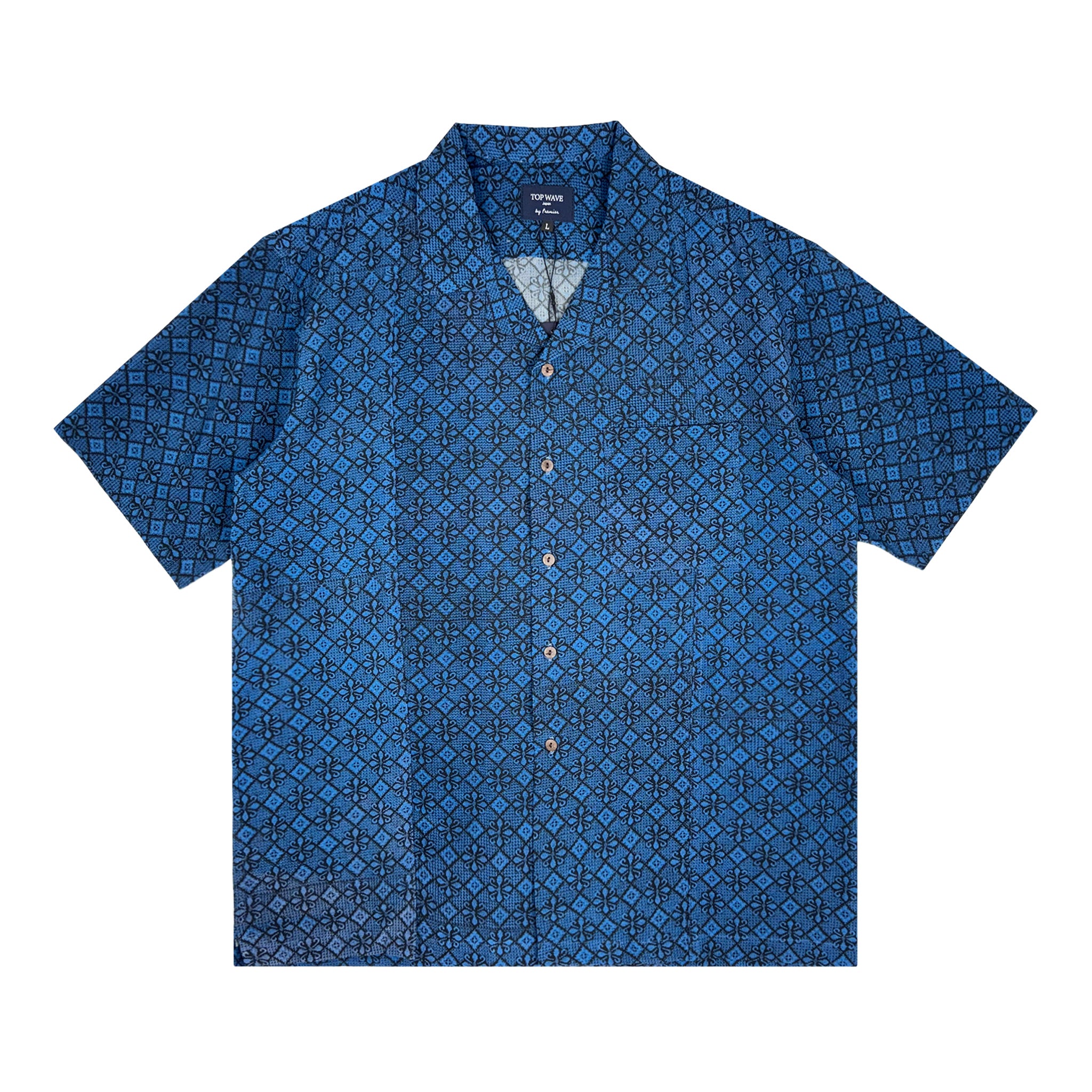 着物アロハシャツ メンズ L AHVN-L176