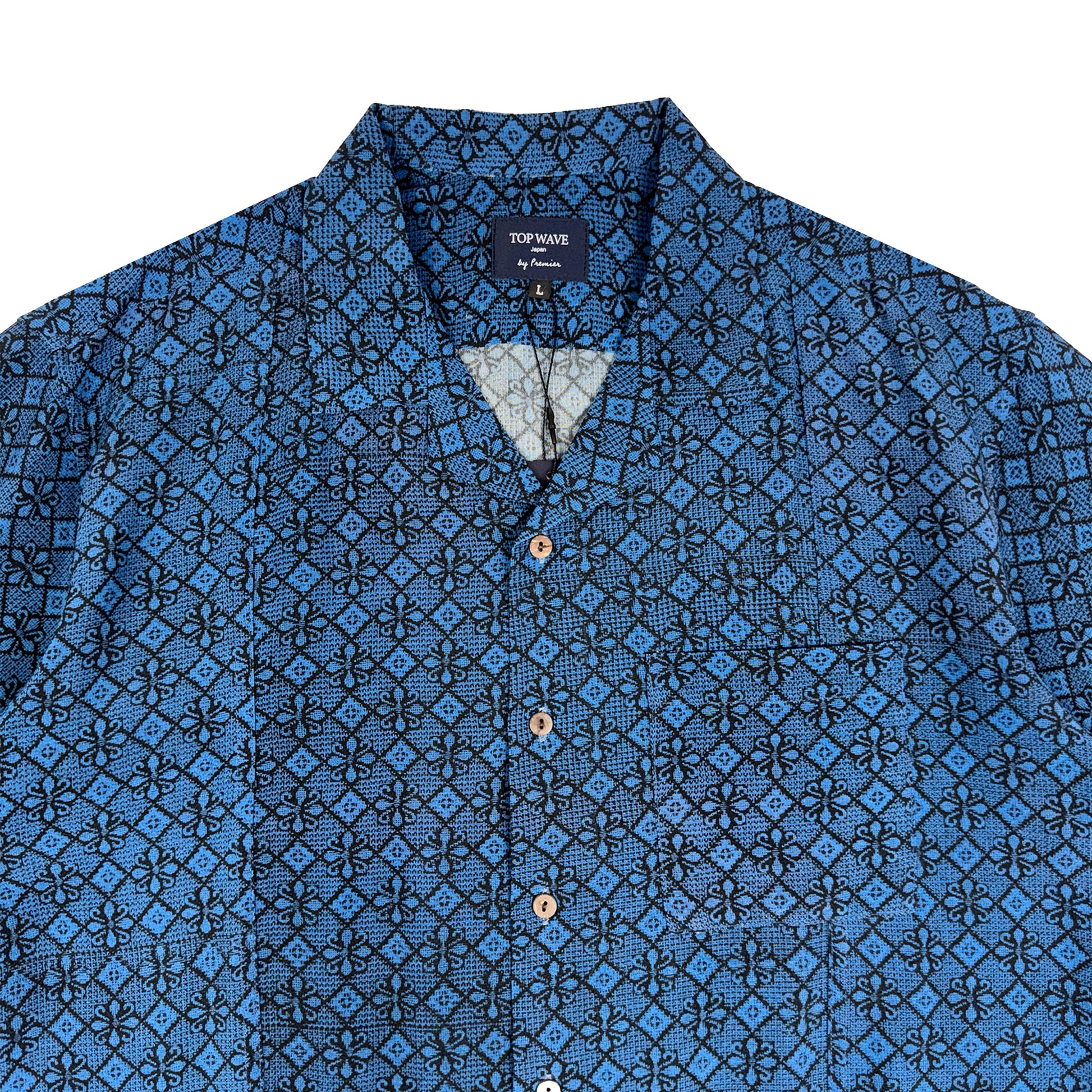 着物アロハシャツ メンズ L AHVN-L176-3