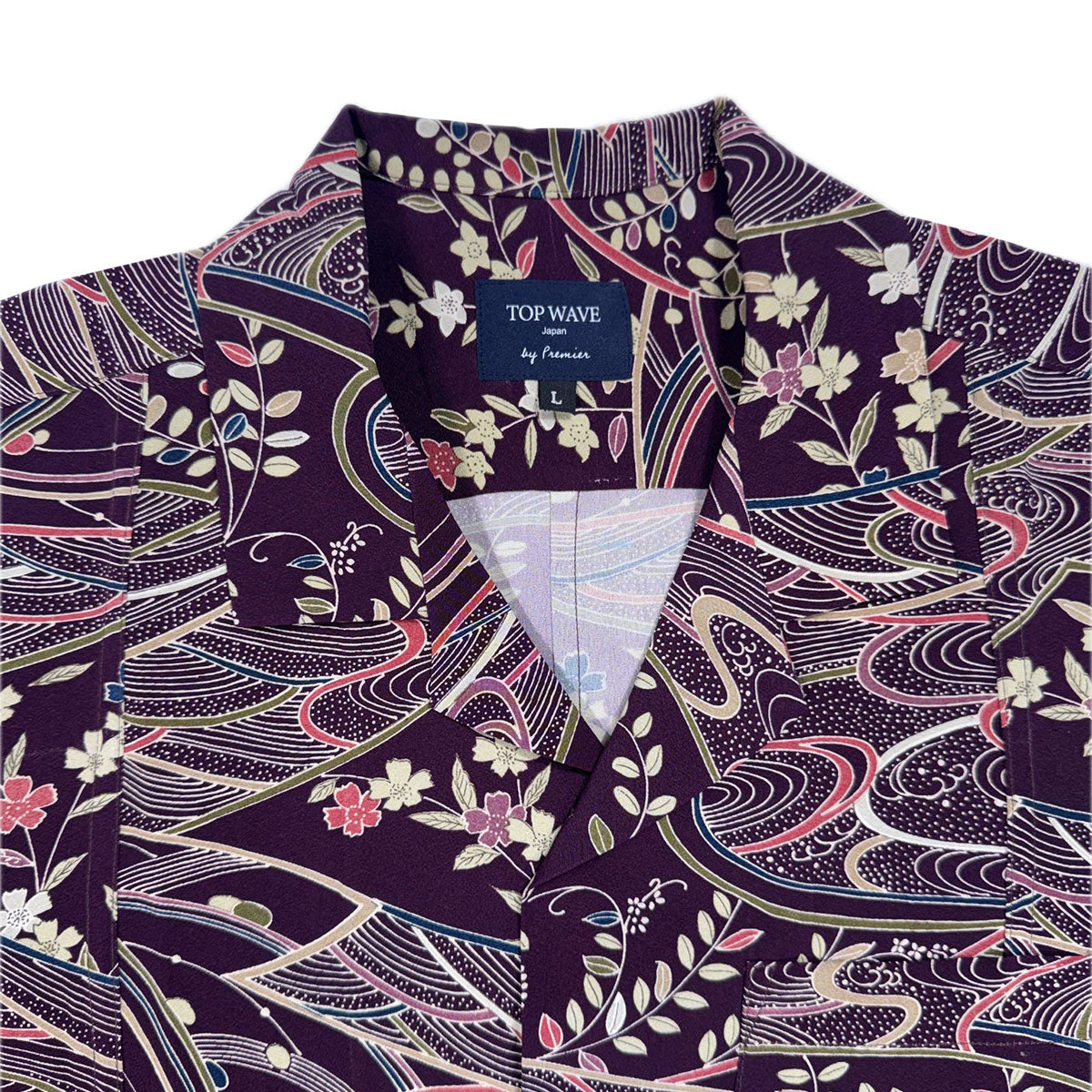 着物アロハシャツ メンズ L AHVN-L18-zoom-3