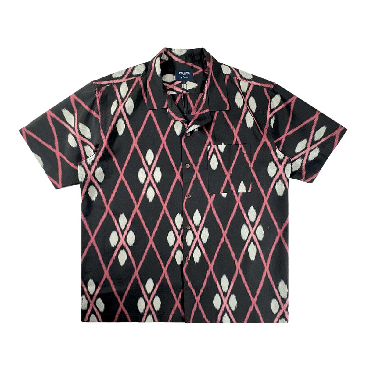 着物アロハシャツ メンズ L AHVN-L181-1