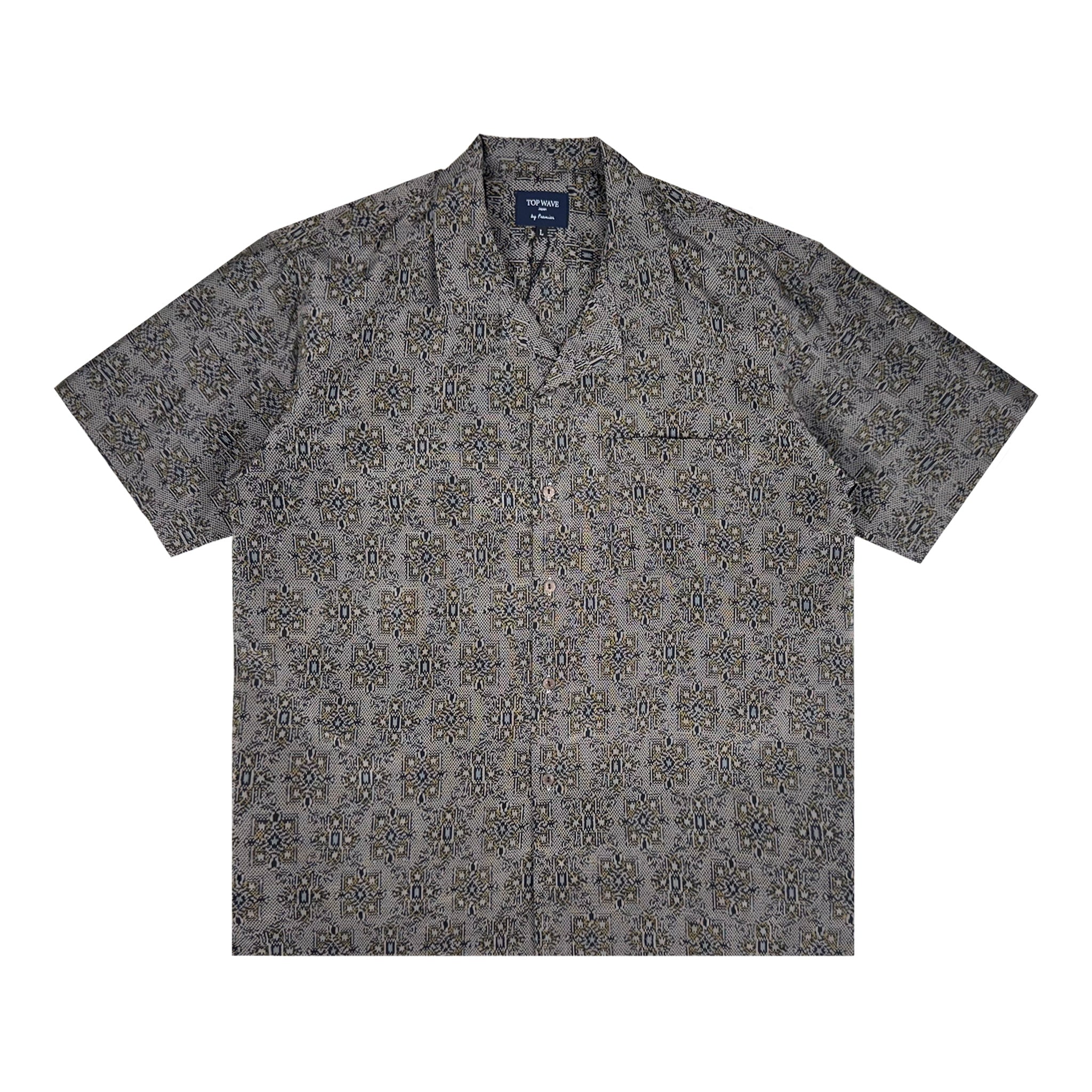 着物アロハシャツ メンズ L AHVN-L185