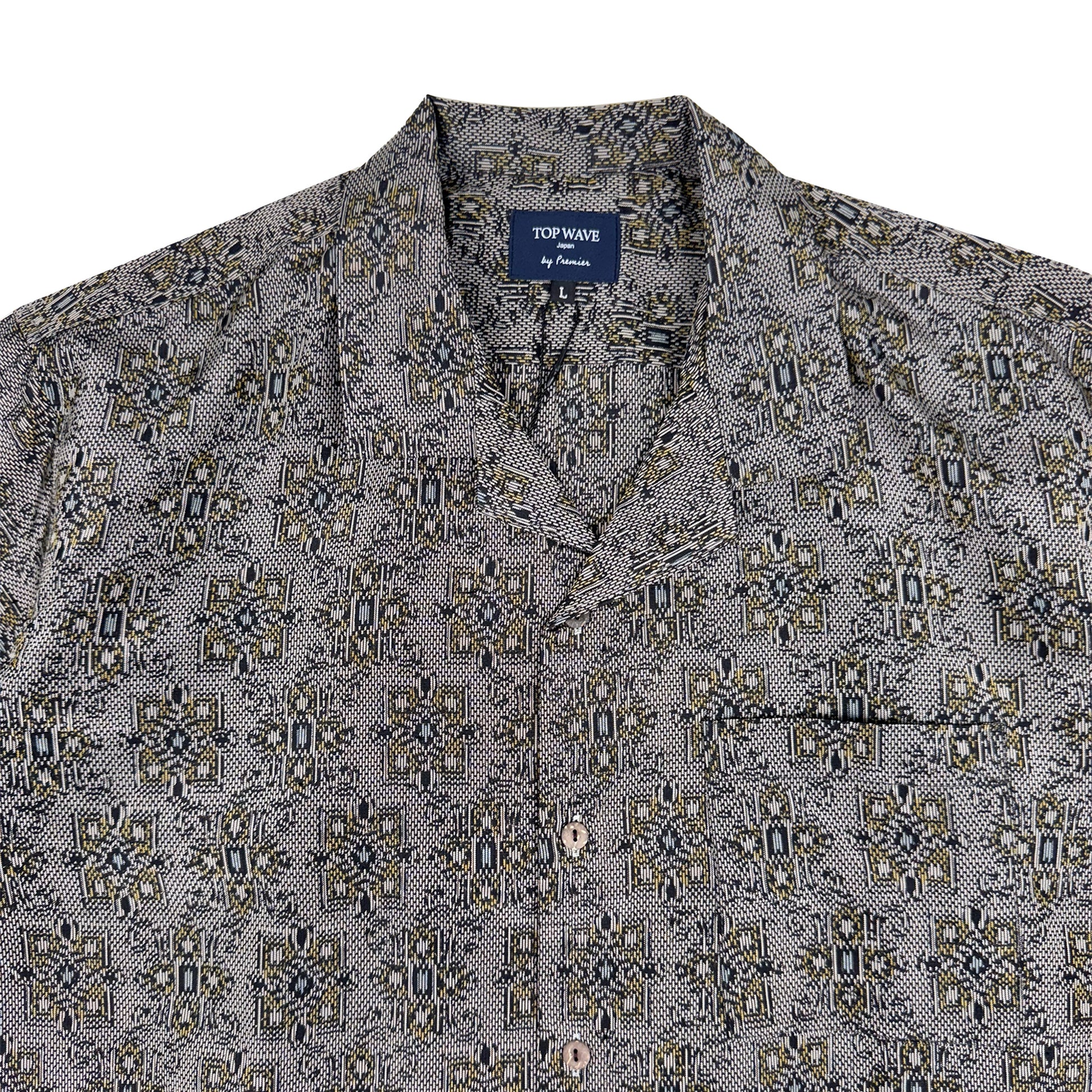 着物アロハシャツ メンズ L AHVN-L185-3