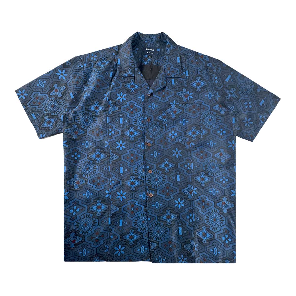 着物アロハシャツ メンズ L AHVN-L188