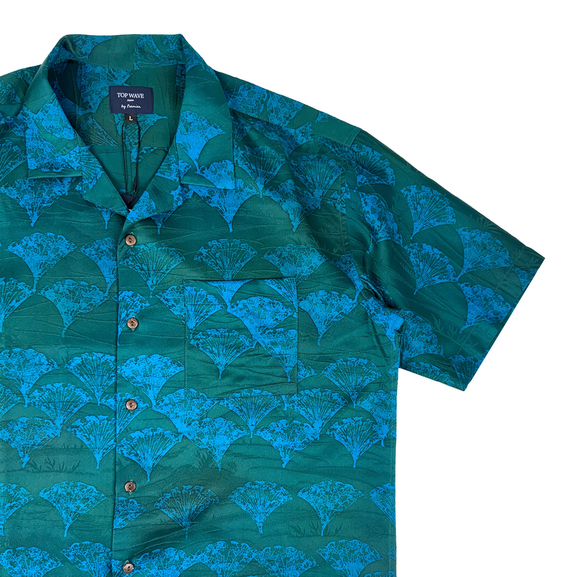 着物アロハシャツ メンズ L AHVN-L194-4