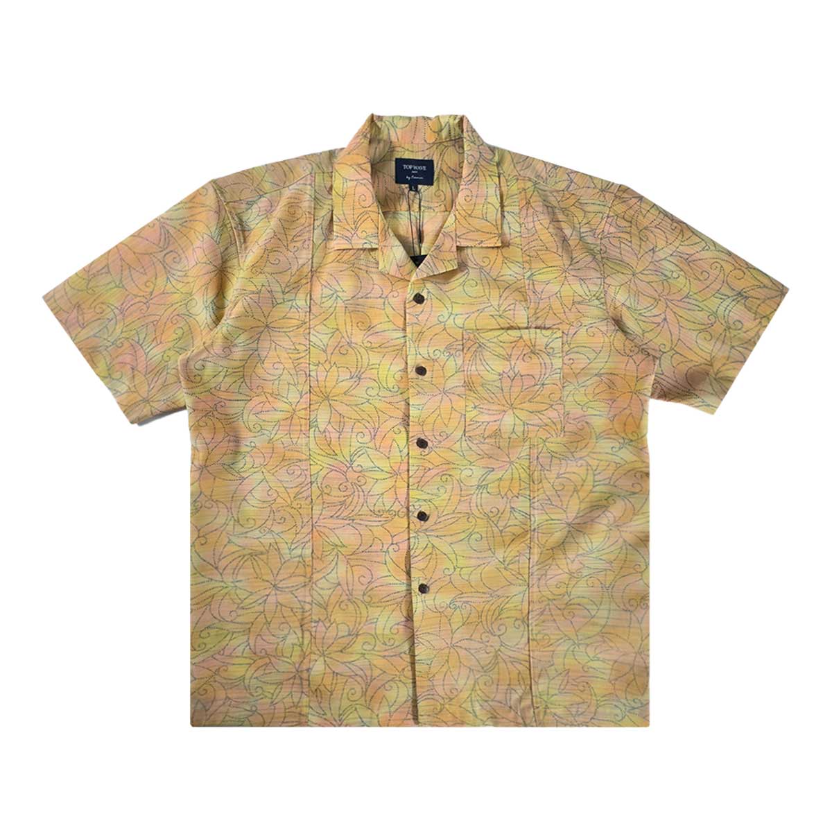 着物アロハシャツ メンズ L AHVN-L195-1