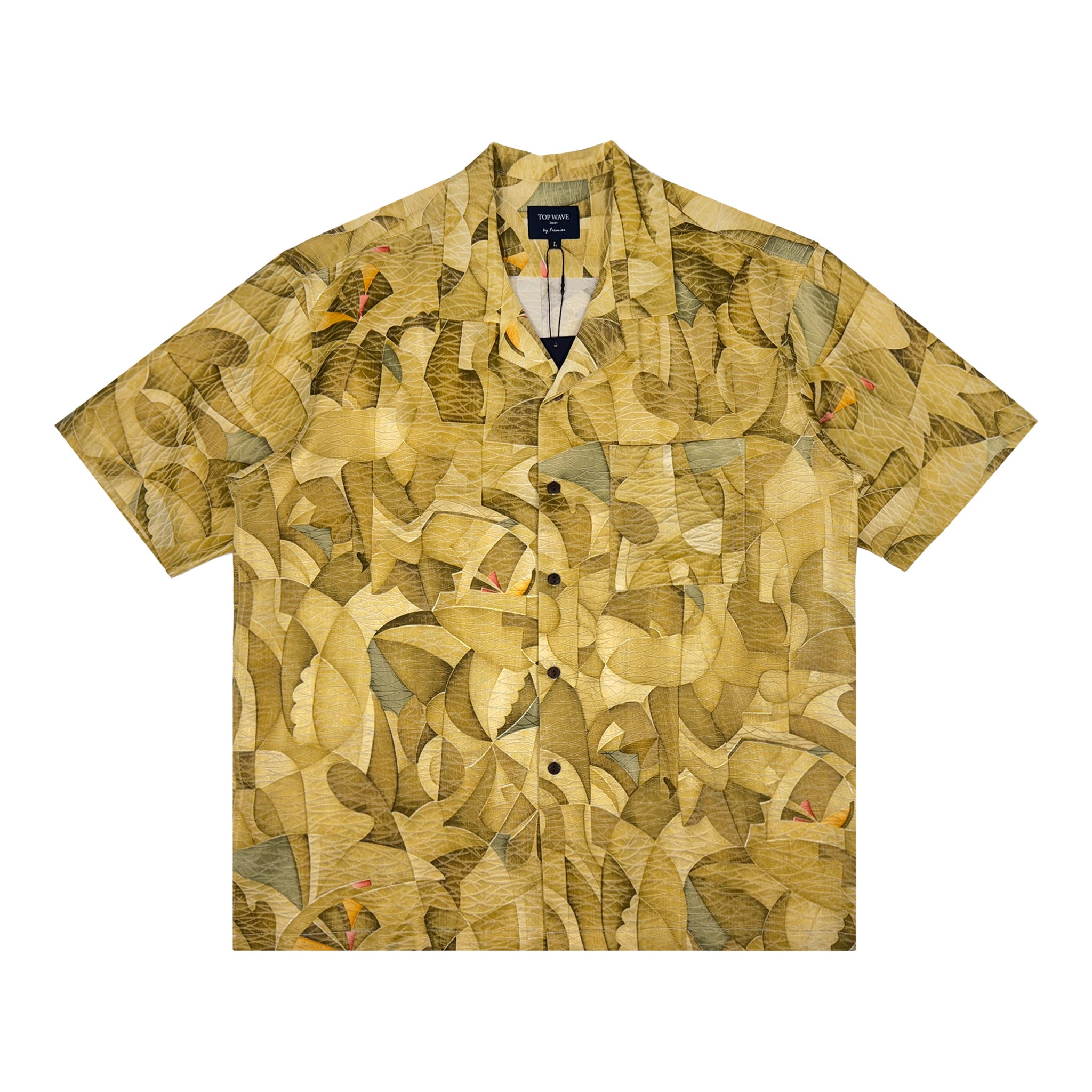 着物アロハシャツ メンズ L AHVN-L198-zoom-1