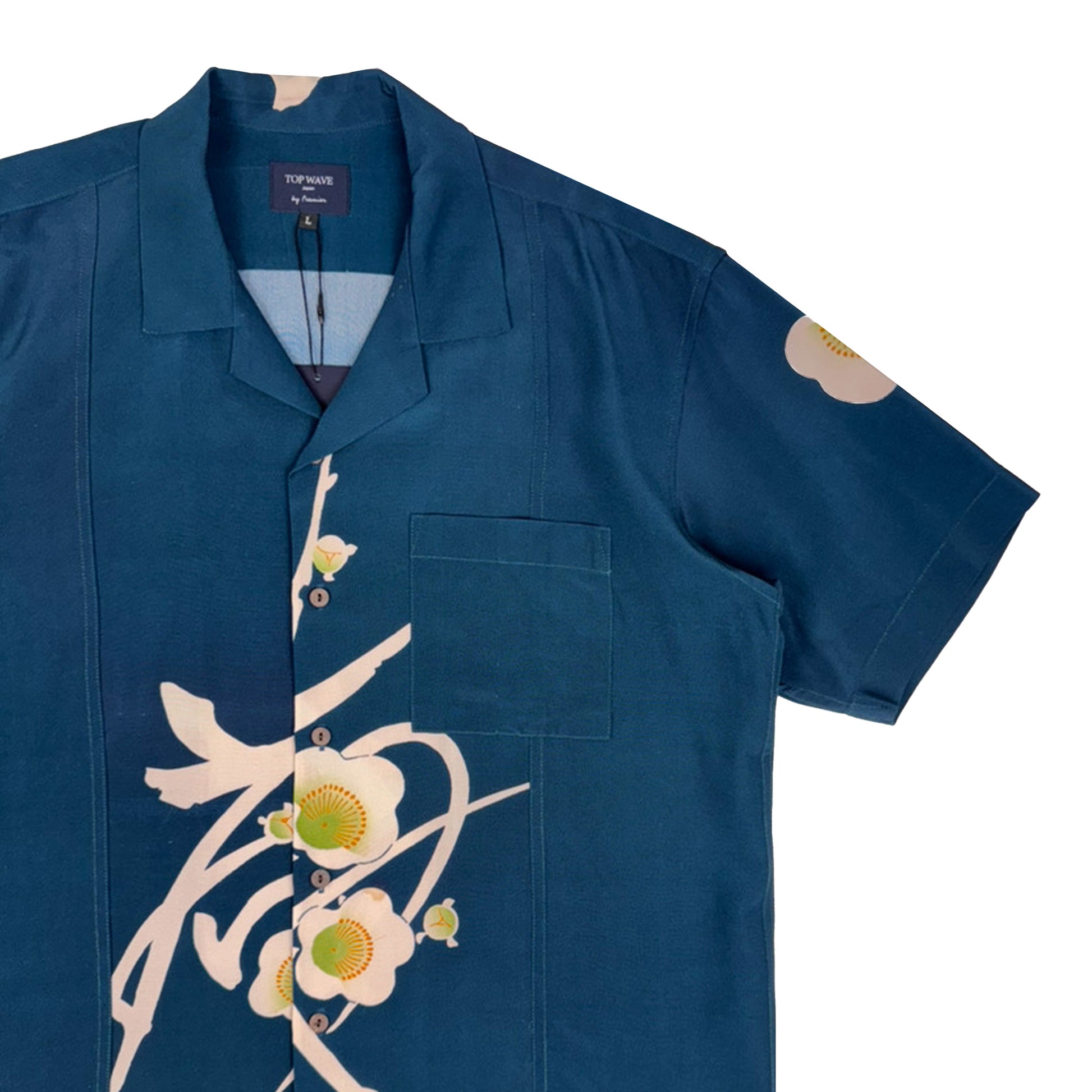 着物アロハシャツ メンズ L AHVN-L199-4