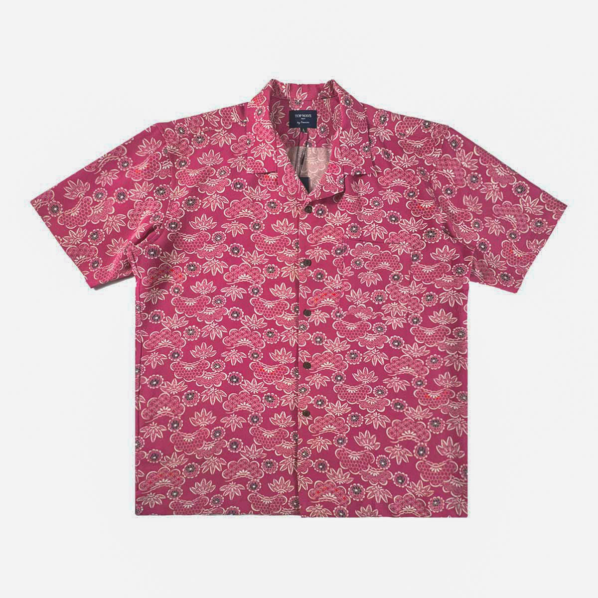 着物アロハシャツ メンズ L AHVN-L203-1