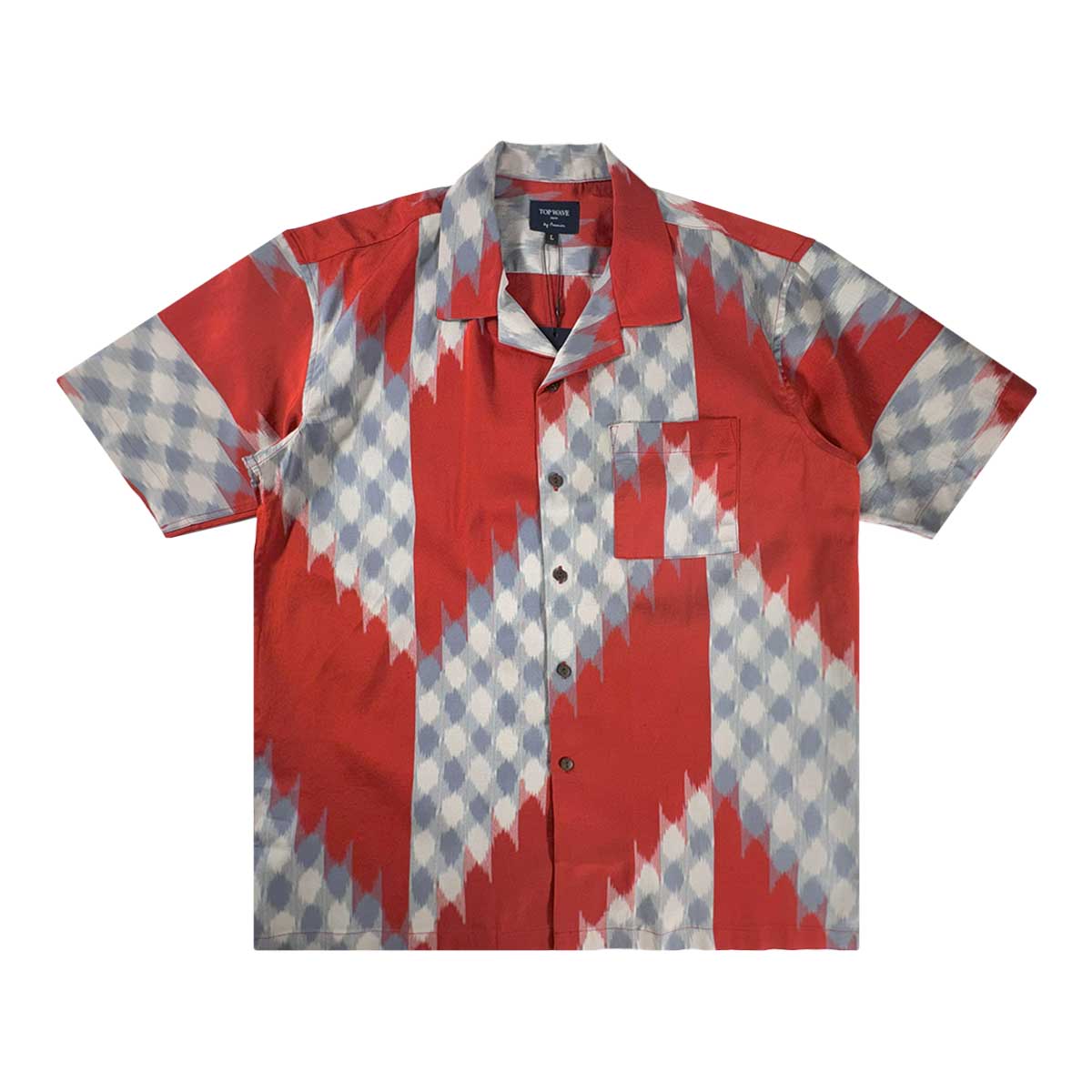 着物アロハシャツ メンズ L AHVN-L204