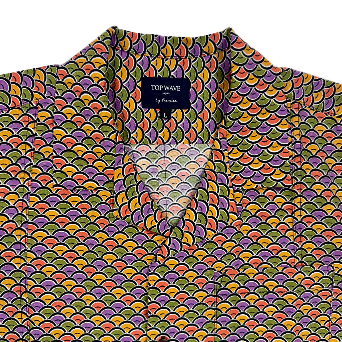 着物アロハシャツ メンズ L AHVN-L21-3