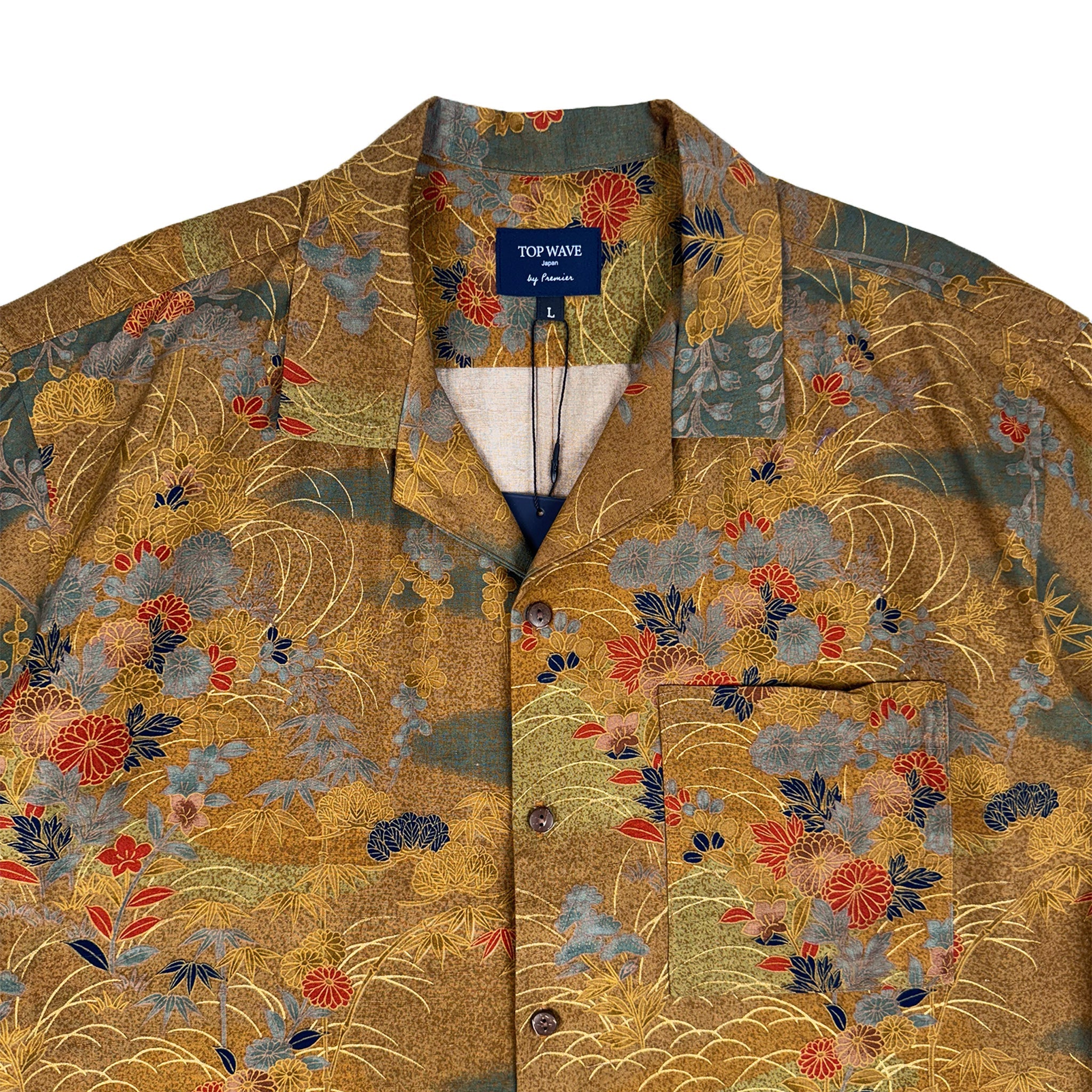 着物アロハシャツ メンズ L AHVN-L214-zoom-3