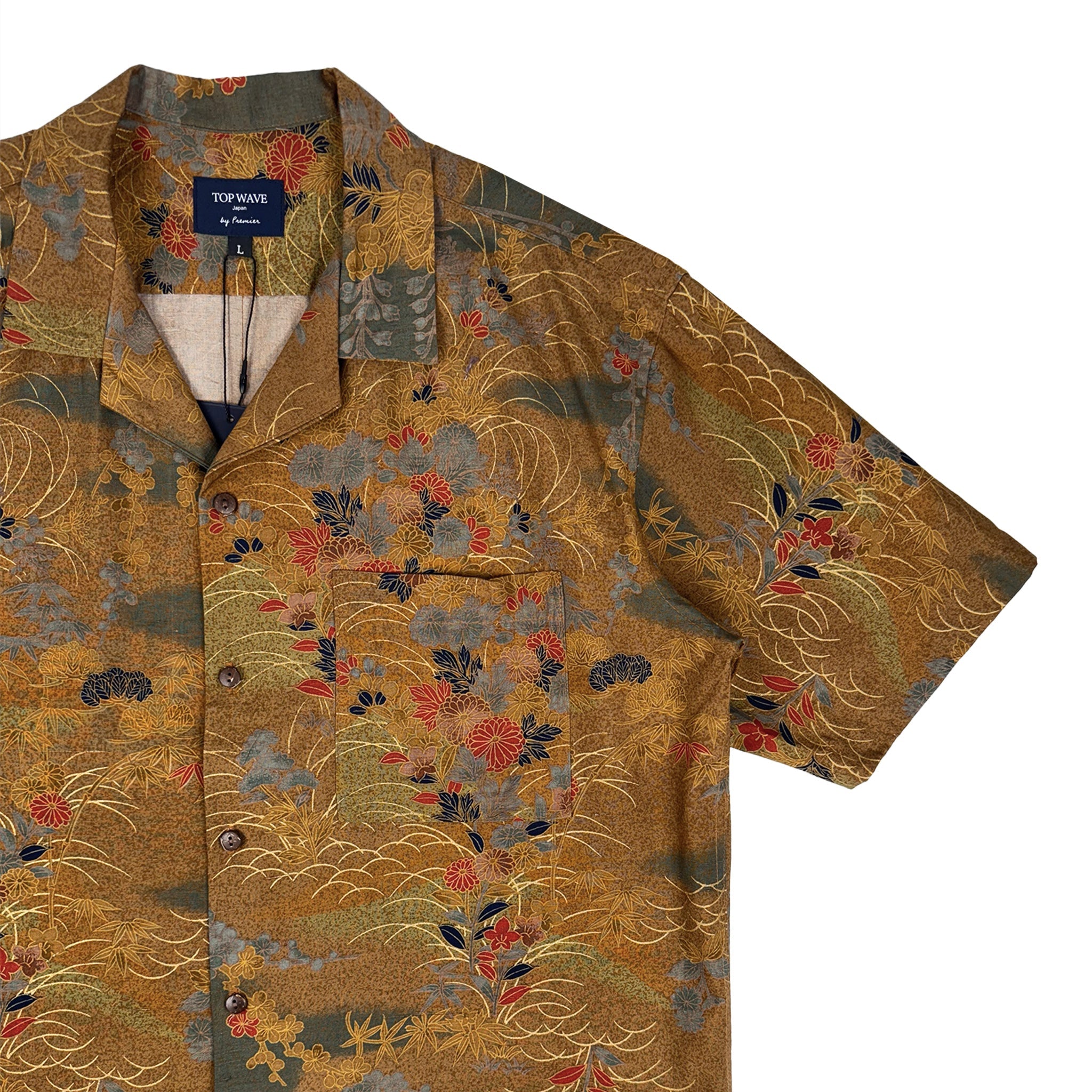 着物アロハシャツ メンズ L AHVN-L214-zoom-4