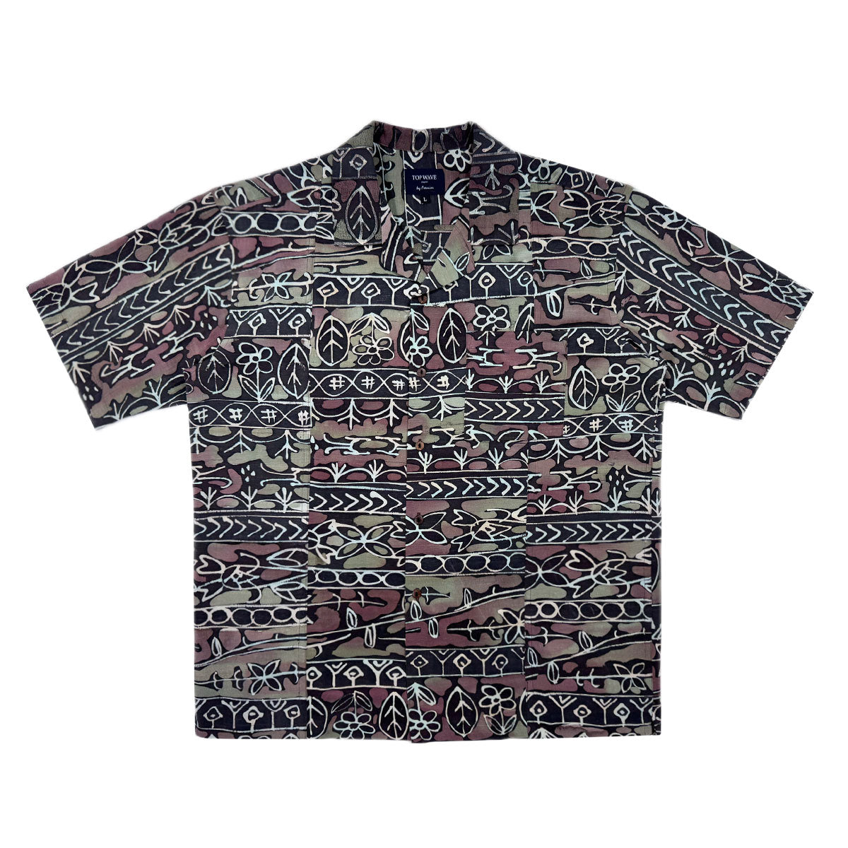 着物アロハシャツ メンズ L AHVN-L22-1