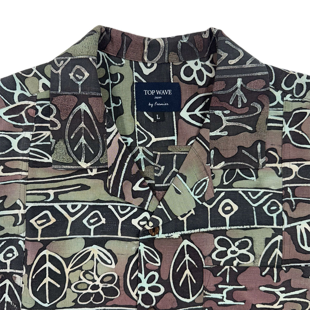 着物アロハシャツ メンズ L AHVN-L22-3