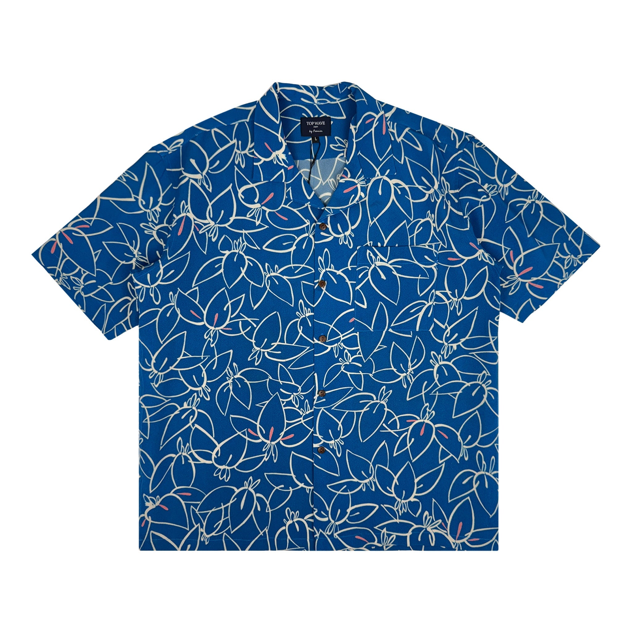 着物アロハシャツ メンズ L AHVN-L220-zoom-1