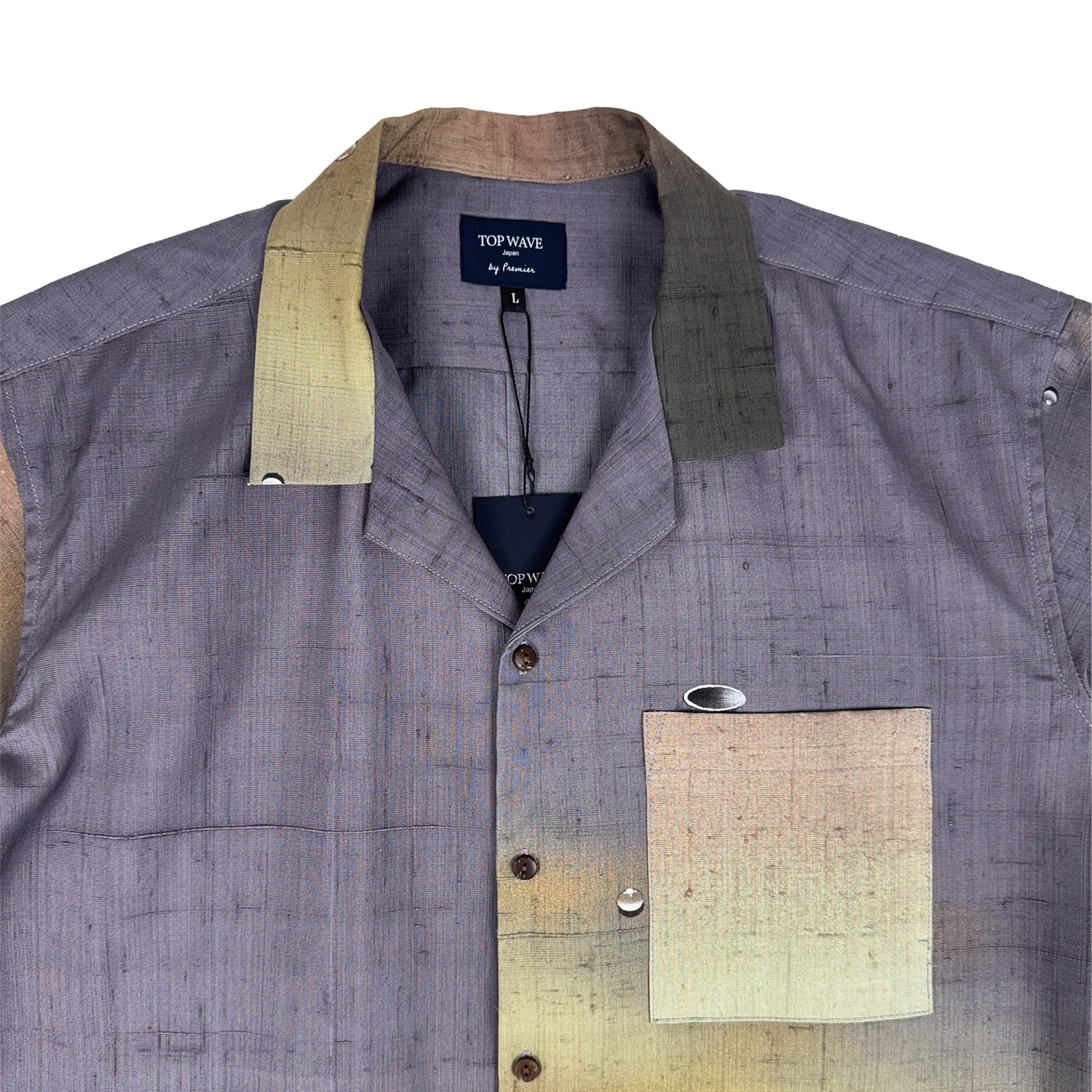 着物アロハシャツ メンズ L AHVN-L224-3