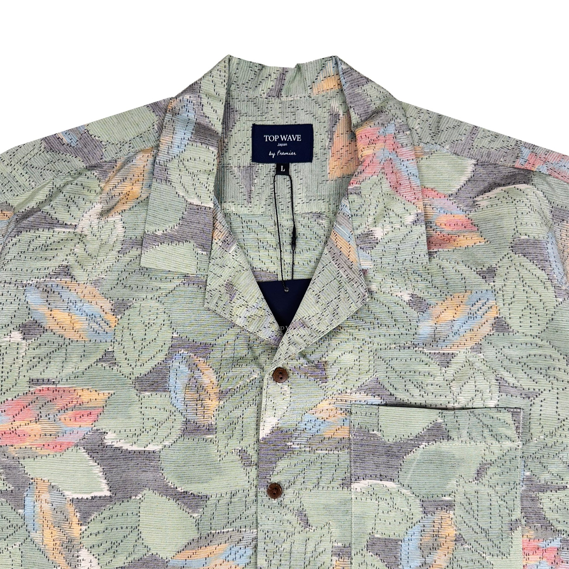 着物アロハシャツ メンズ L AHVN-L226-3