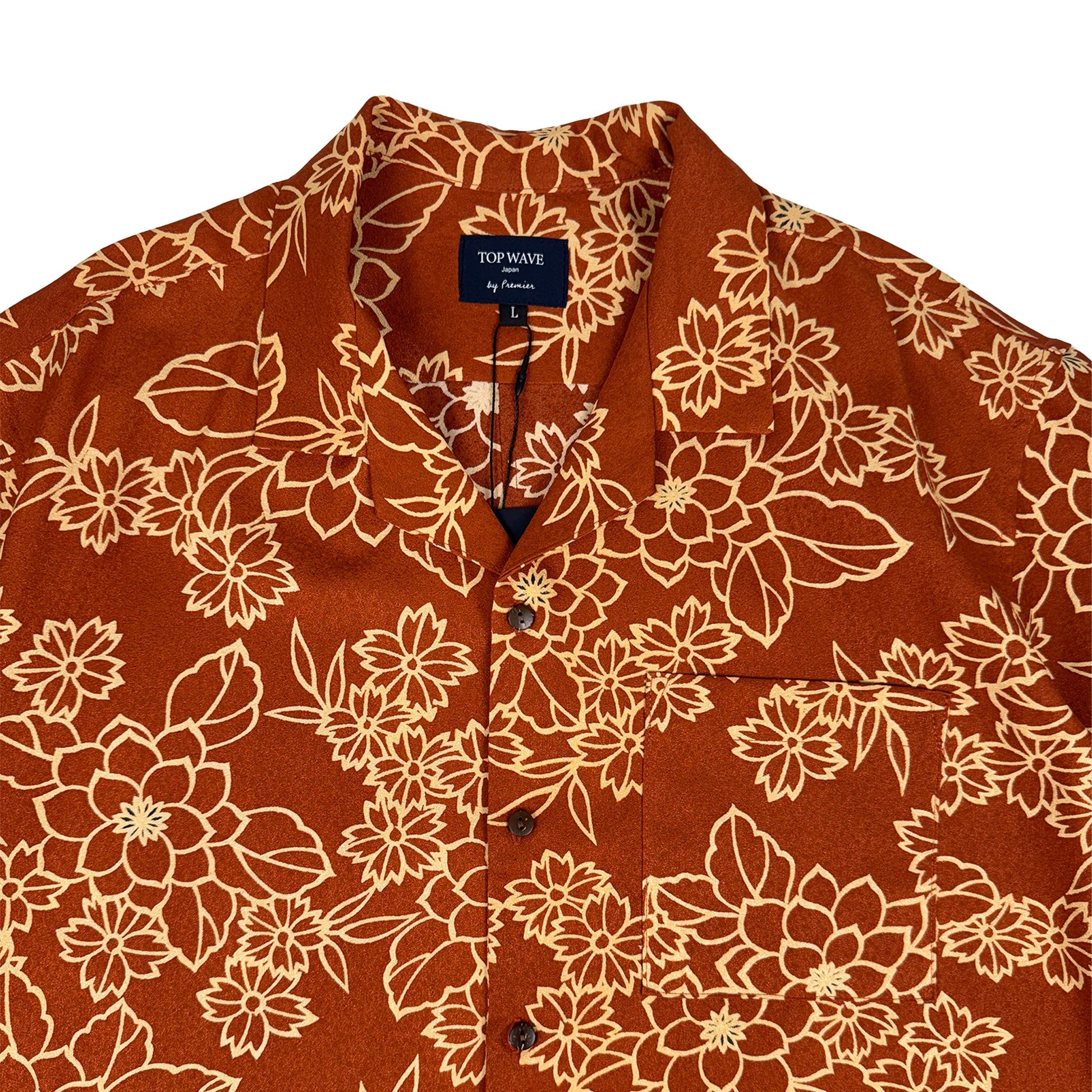 着物アロハシャツ メンズ L AHVN-L227-3