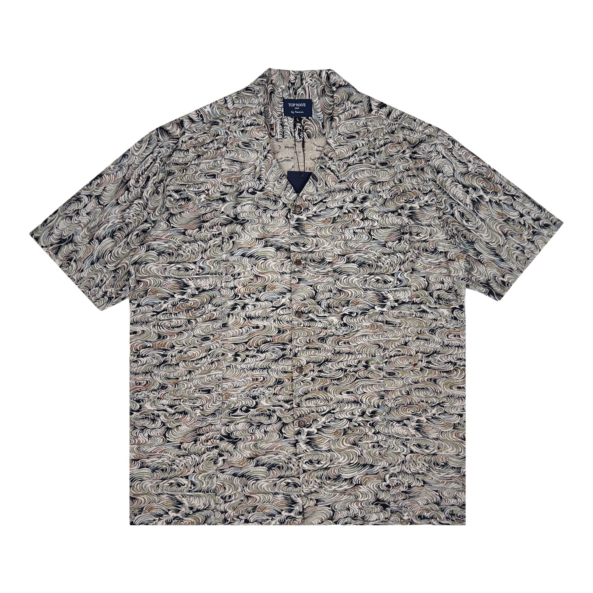 着物アロハシャツ メンズ L AHVN-L228-1