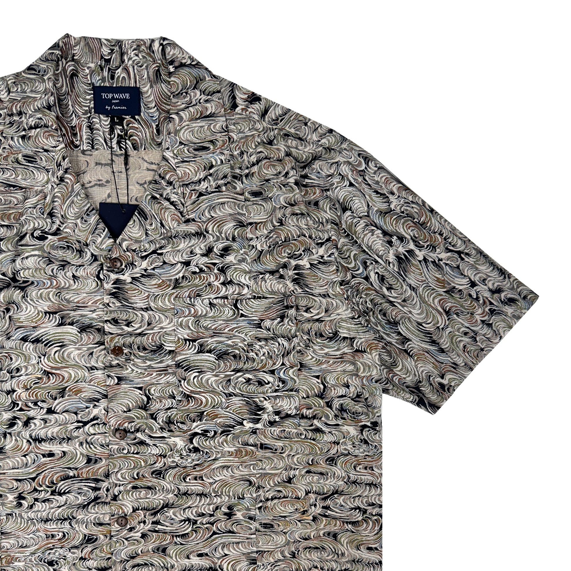 着物アロハシャツ メンズ L AHVN-L228-4